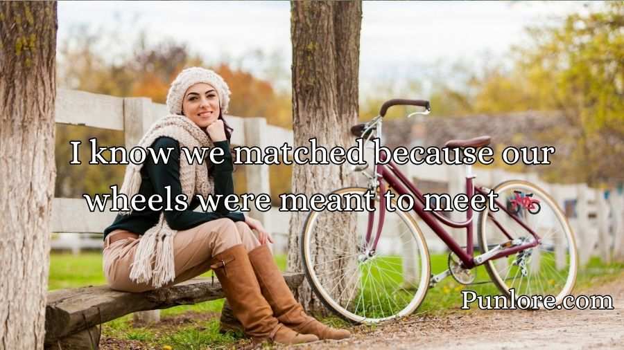 Bicycle Pick Up Lines