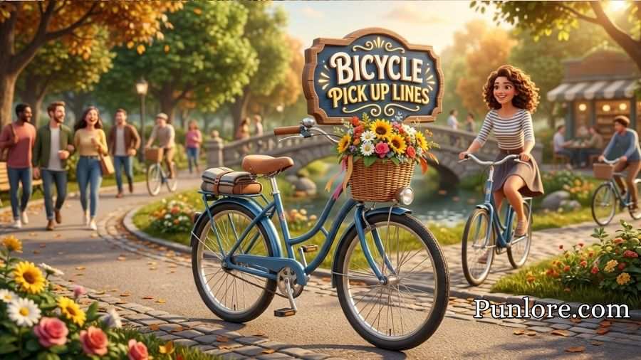 Bicycle Pick Up Lines