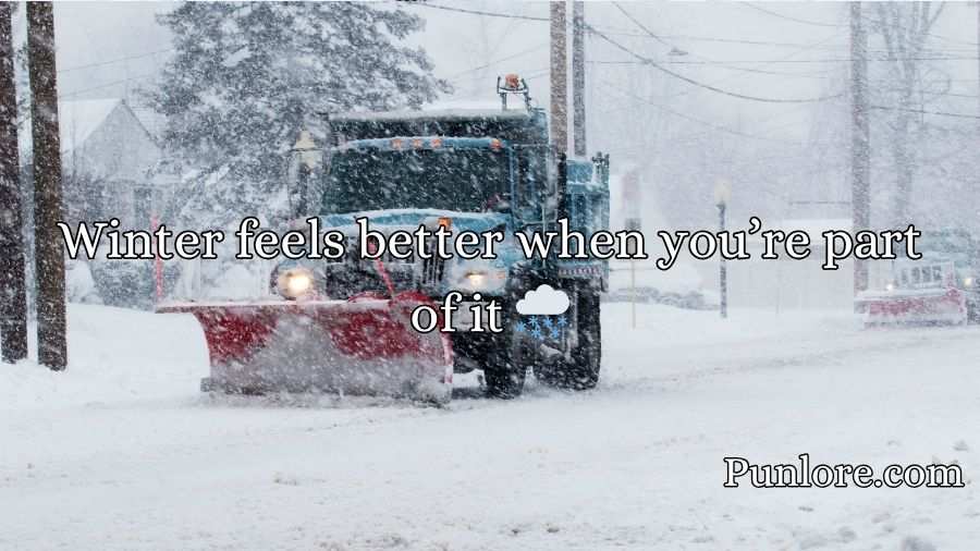 Blizzard Pickup Lines