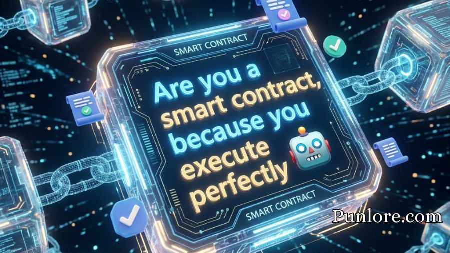 Blockchain Pick Up Lines