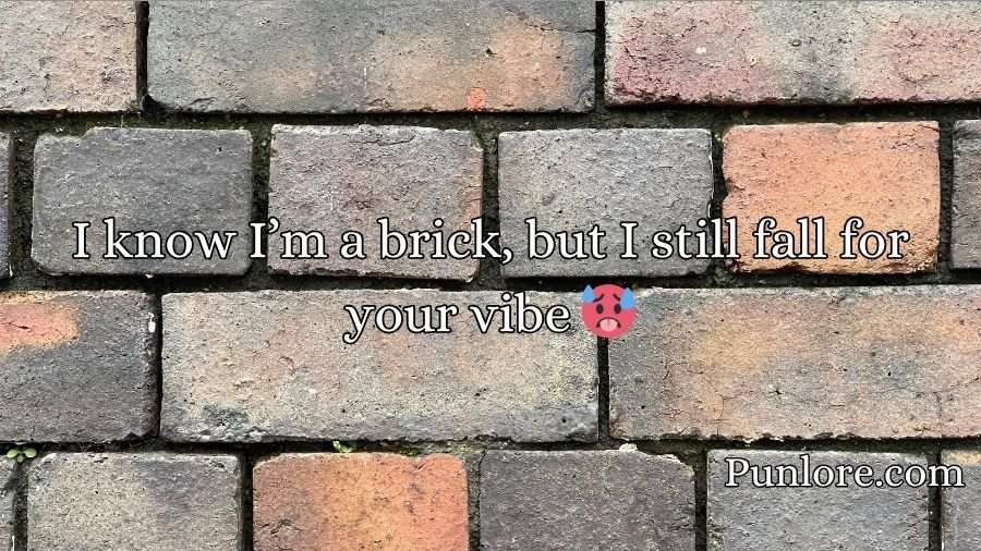Brick Pick Up Lines