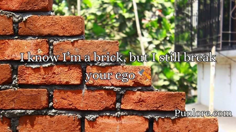 Brick Pick Up Lines