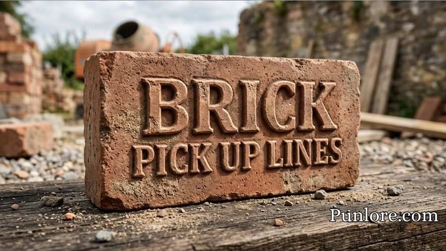 Brick Pick Up Lines