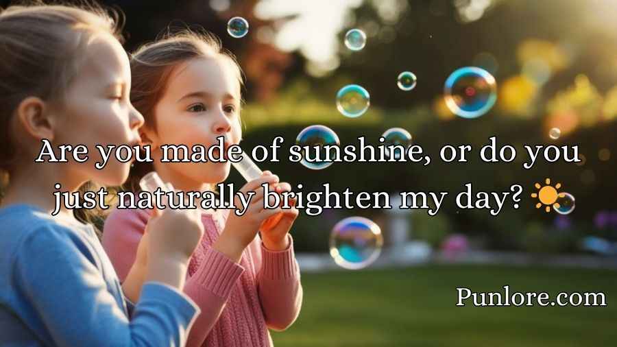 Bubbly Pick Up Lines