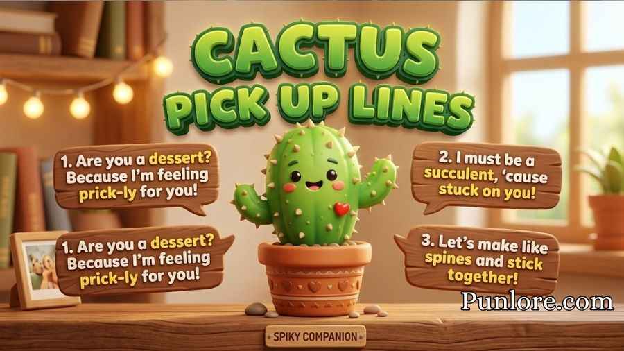 Cactus Pick Up Lines