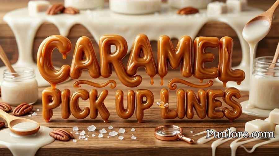 Caramel Pick Up Lines