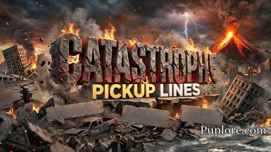 Catastrophe Pickup Lines