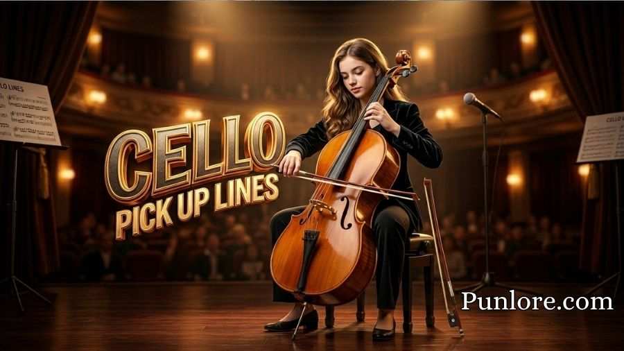 Cello Pick Up Lines