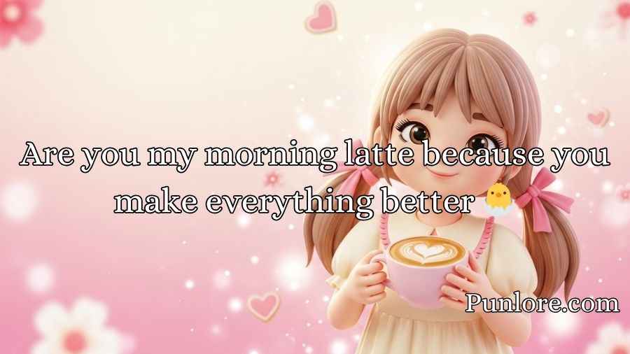 Coffee Pick Up Lines