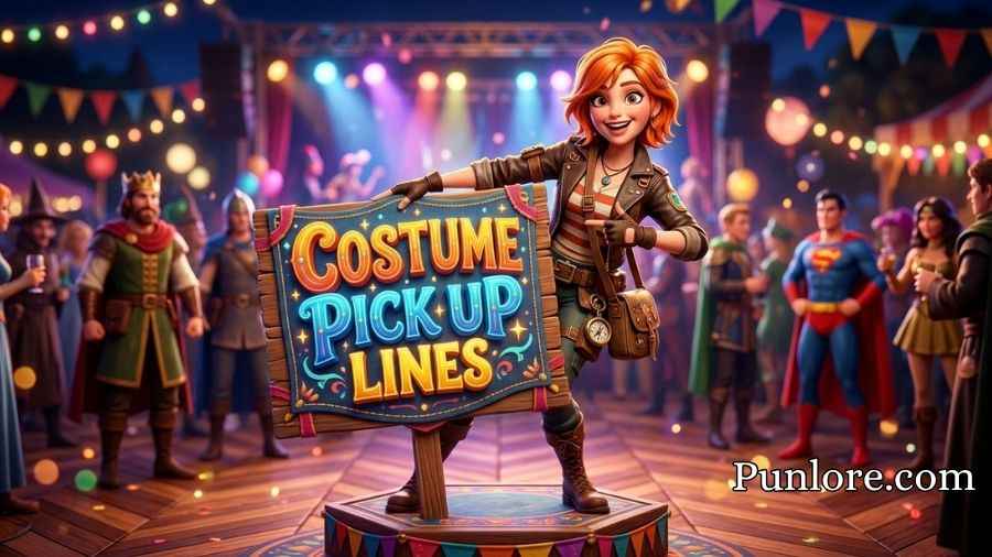 Costume Pick Up Lines