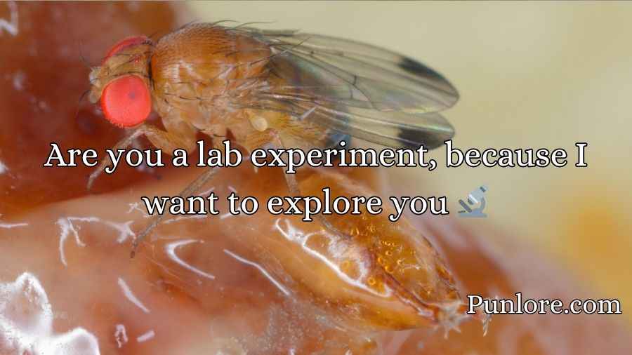 Drosophila Pick Up Lines