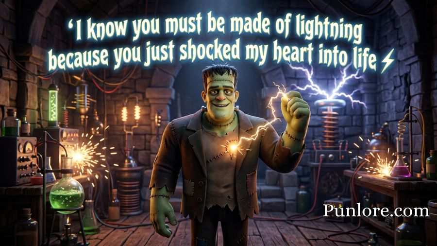 Frankenstein Pick Up Lines