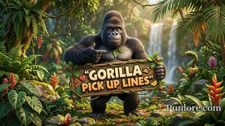 Gorilla Pick Up Lines