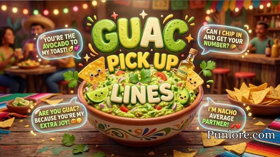 Guac Pick Up Lines