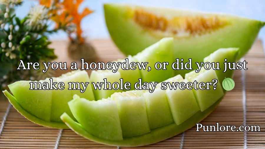 Honeydew Pickup Lines