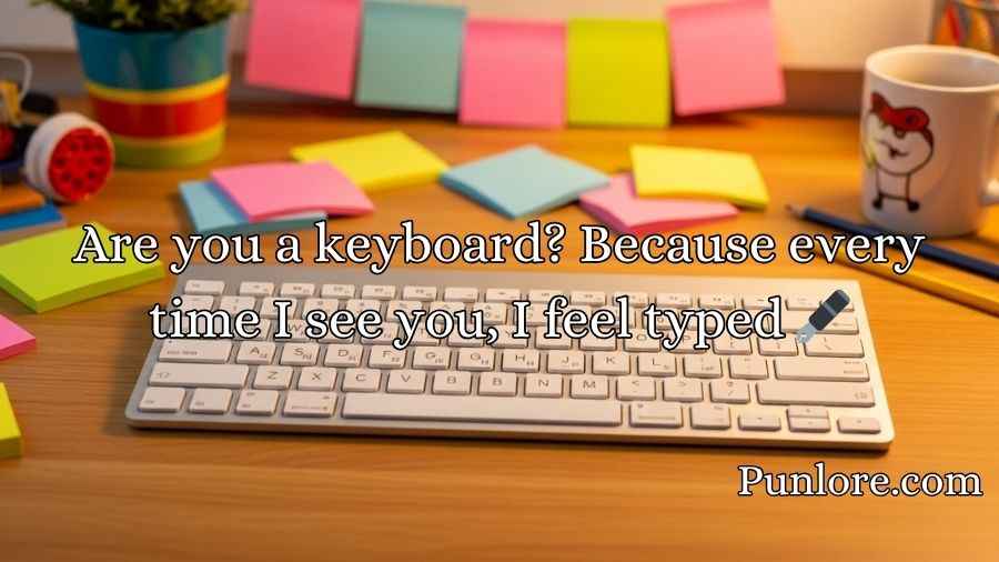 Keyboard Pickup Lines