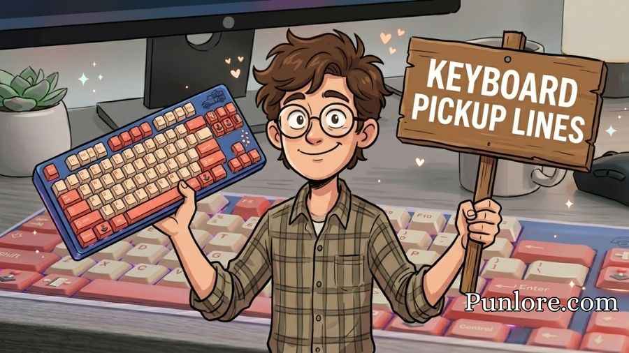 Keyboard Pickup Lines