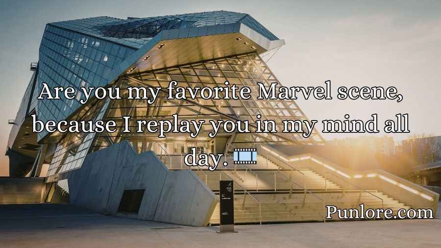 Marvel Pick Up Lines