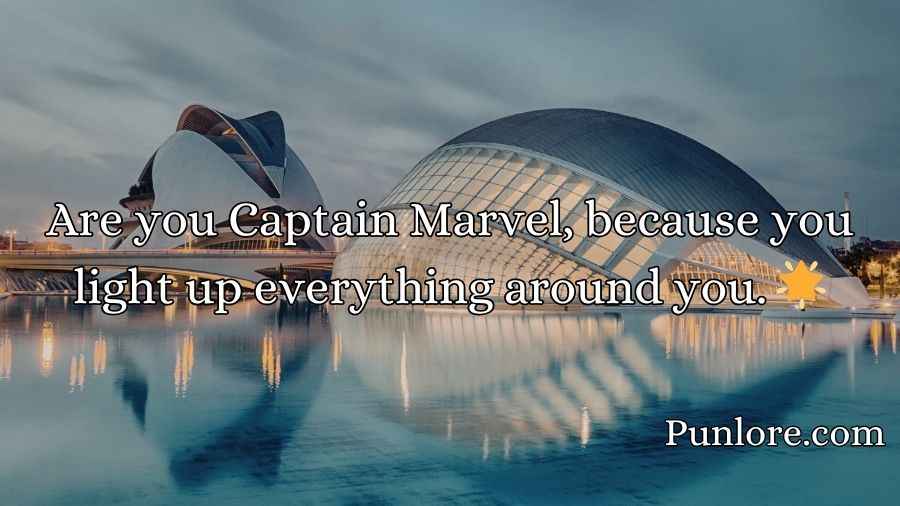 Marvel Pick Up Lines