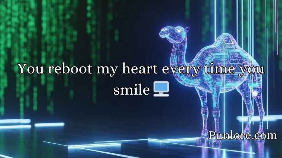 Nerdy Camel Pick Up Lines