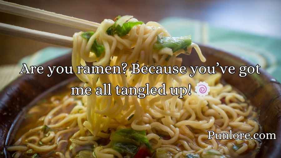 Noodle Pick Up Lines