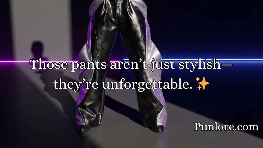 Pants Pick Up Lines