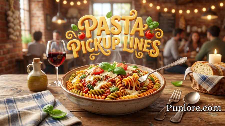 Pasta Pickup Lines