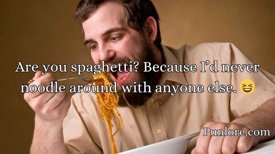 Pasta Pickup Lines