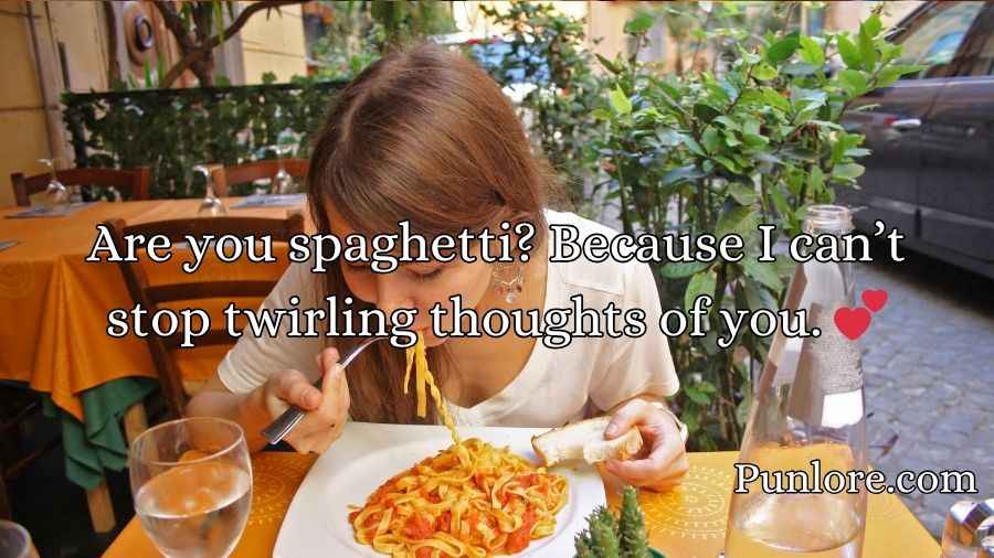 Pasta Pickup Lines