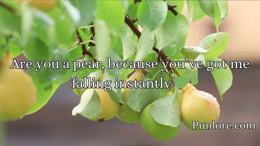 Pear Pickup Lines