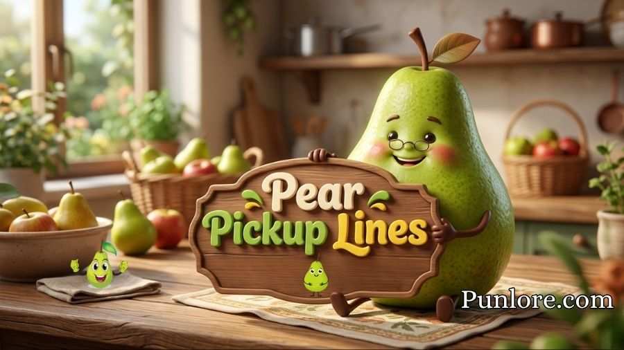 Pear Pickup Lines