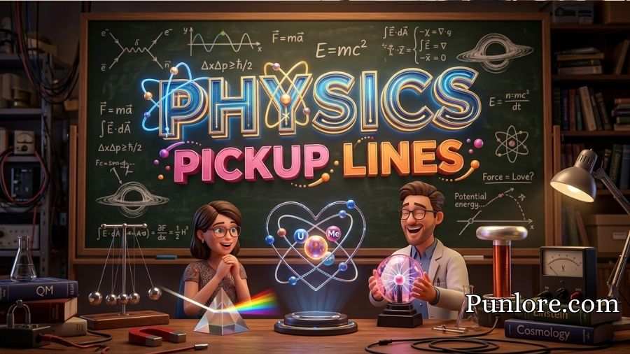 Physics Pickup Lines