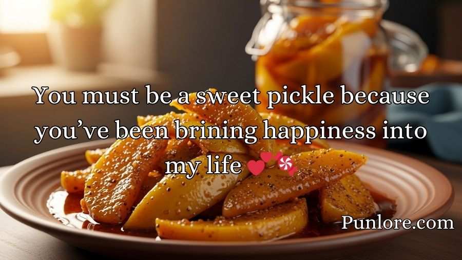 Pickle Pick up Lines