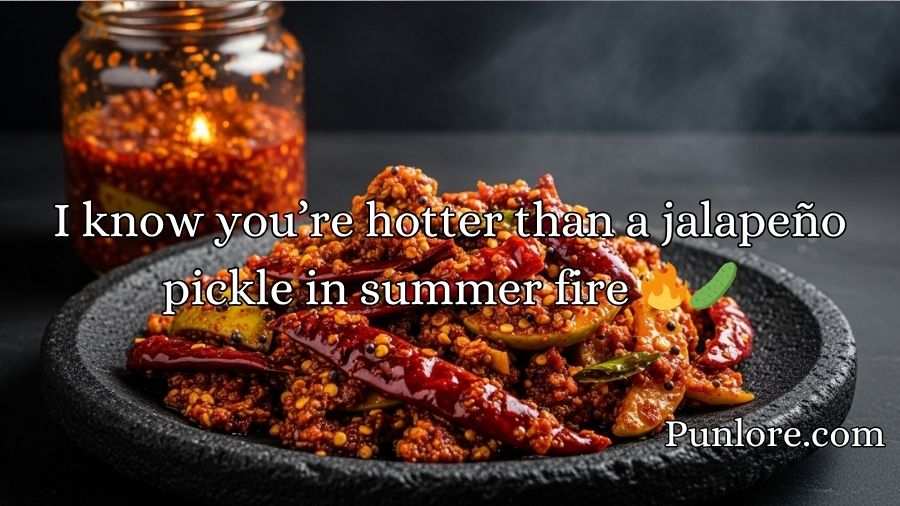 Pickle Pick up Lines