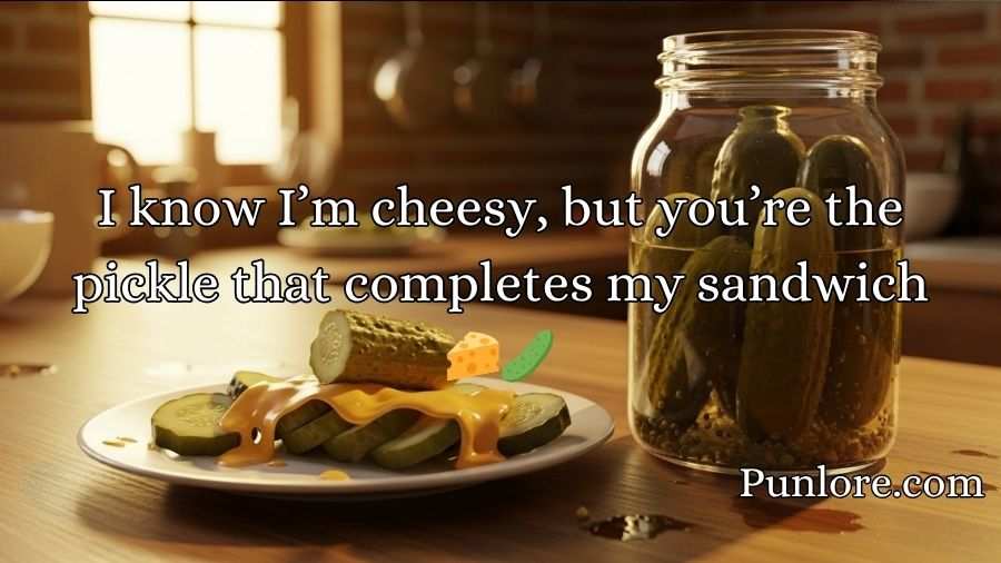 Pickle Pick up Lines