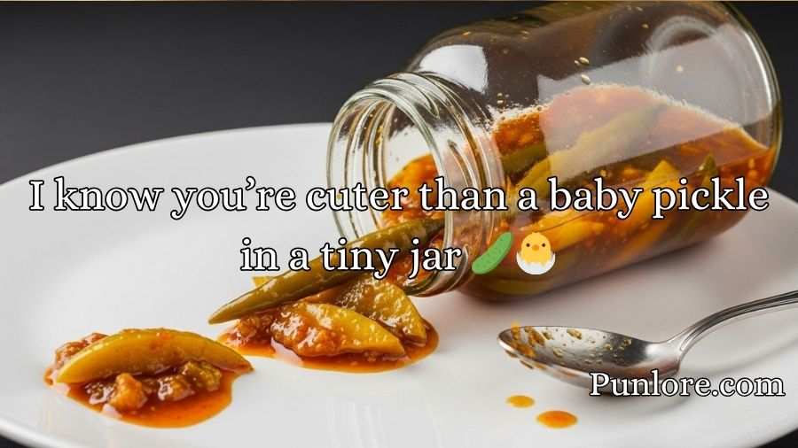 Pickle Pick up Lines