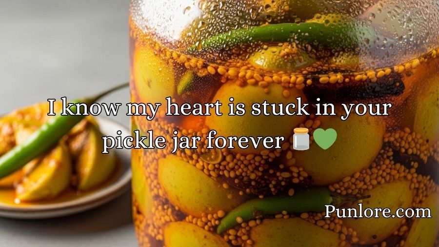 Pickle Pick up Lines