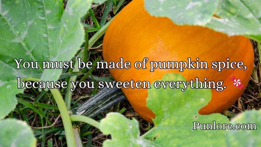 Pumpkin Pick Up Lines