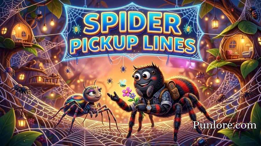Spider Pickup Lines