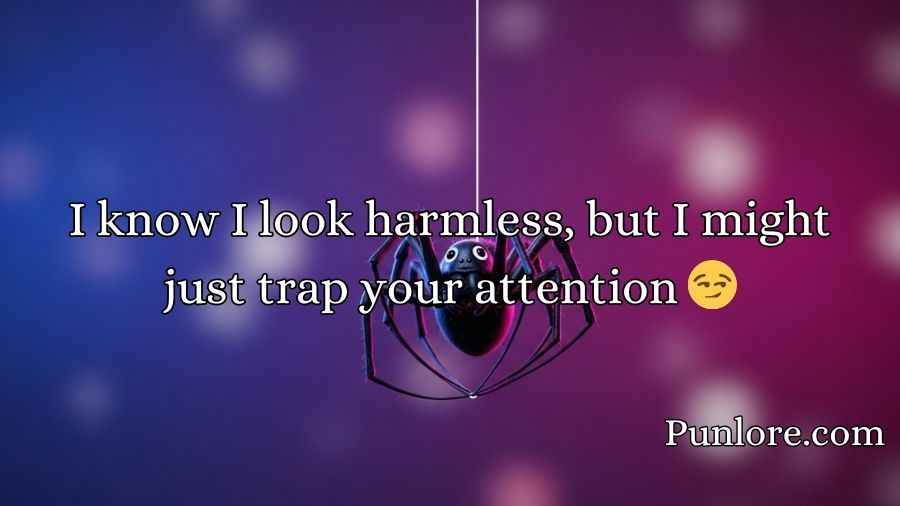 Spider Pickup Lines
