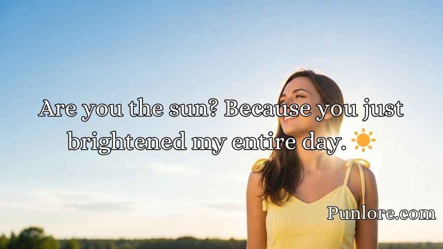 Weather Pick Up Line