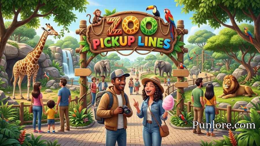 Zoo Pickup Lines