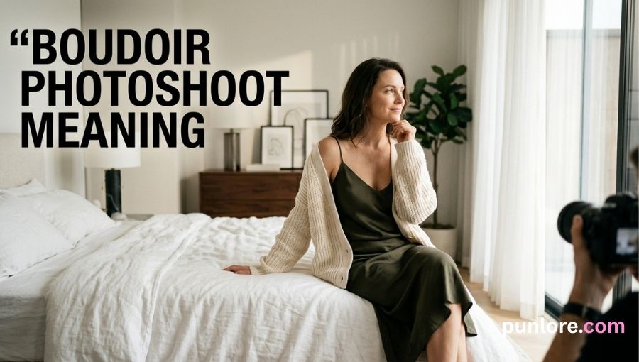 Boudoir Photoshoot Meaning