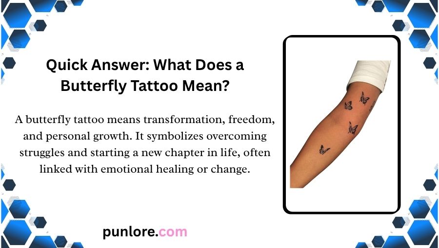 Butterfly Tattoo Meaning