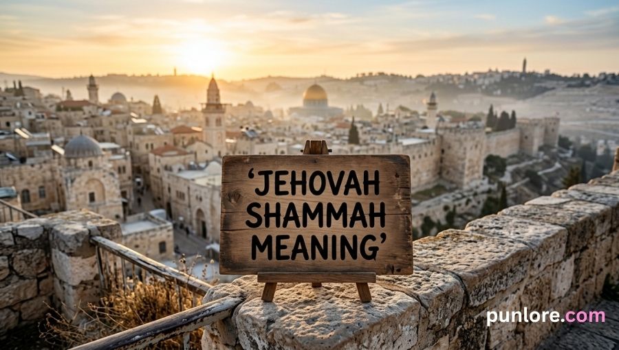 Jehovah Shammah Meaning