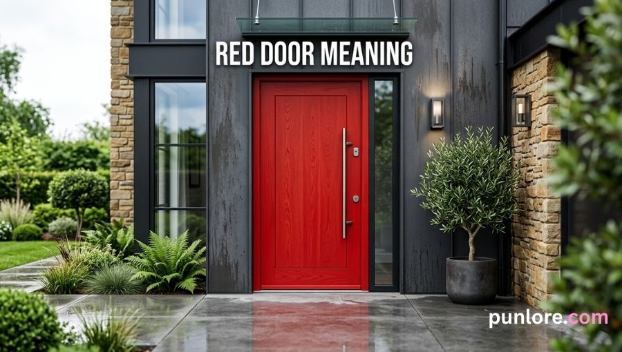Red Door Meaning