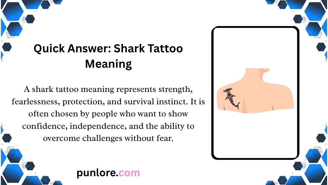 Shark Tattoo Meaning