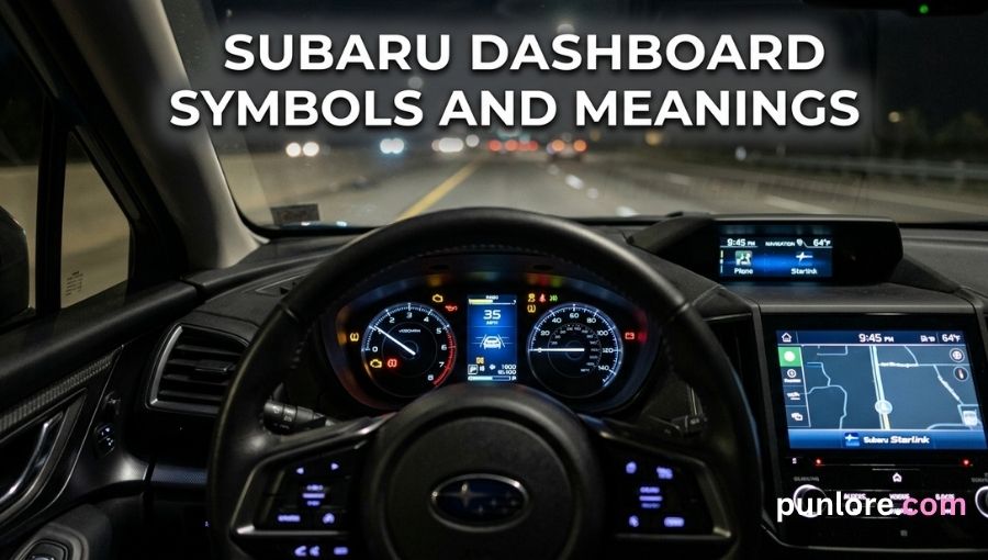 Subaru Dashboard Symbols and Meanings