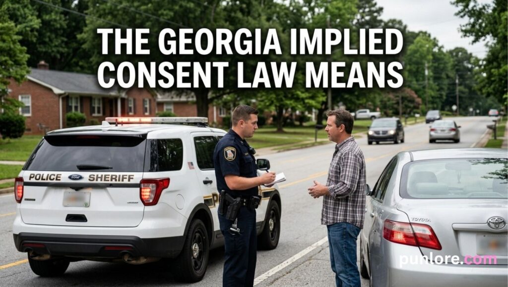 The Georgia Implied Consent Law Means