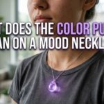 What Does the Color Purple Mean on a Mood Necklace